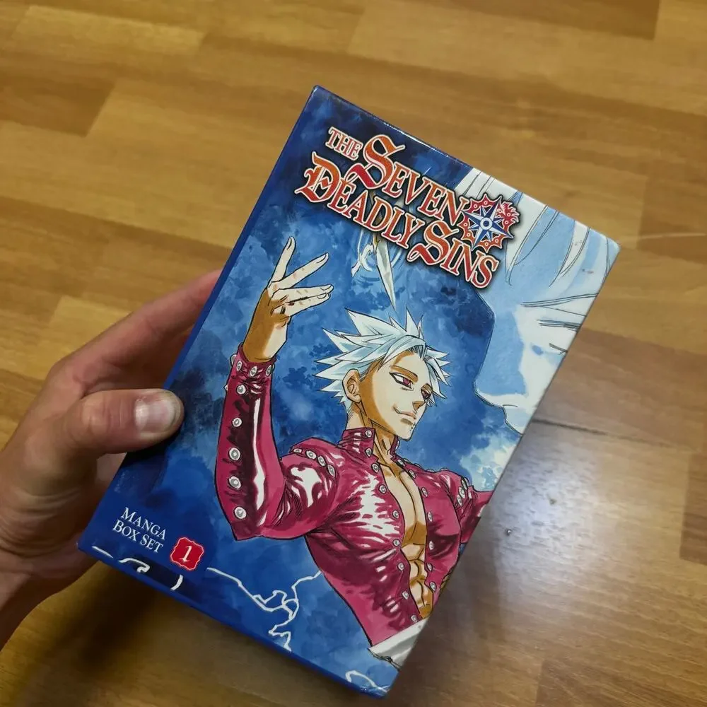 The Seven Deadly Sins Complete Manga Book Comic Box Set Vol 1 by Nakaba Suzuki